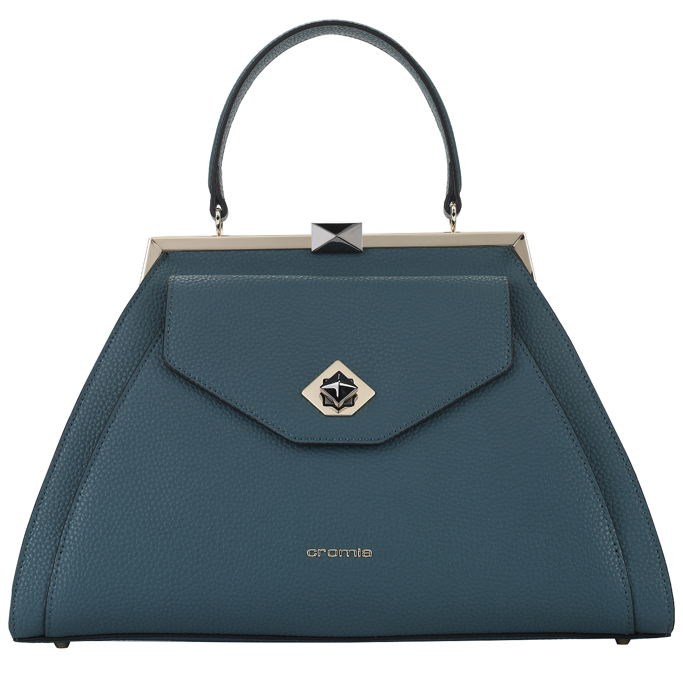 Cromia Кожаная сумка с рамочным замком