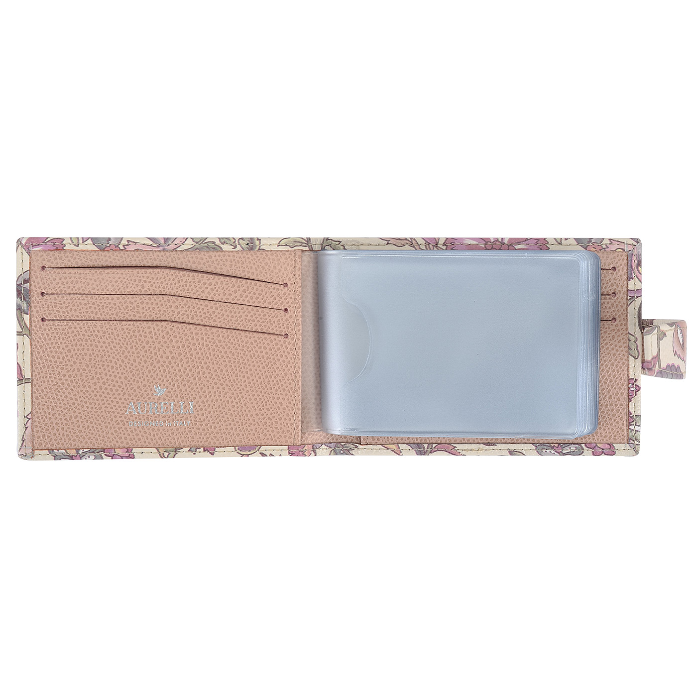 Кожаная визитница Aurelli Alma fiore