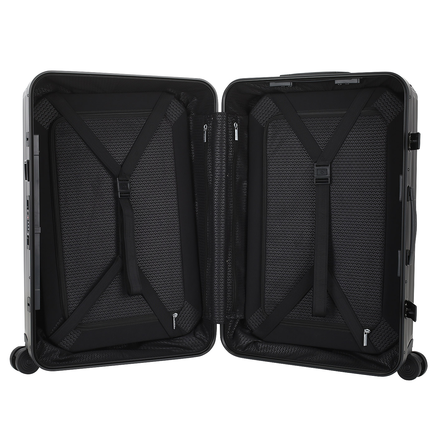 Чемодан средний M  с кодовым замком Samsonite Lite-Box ALU