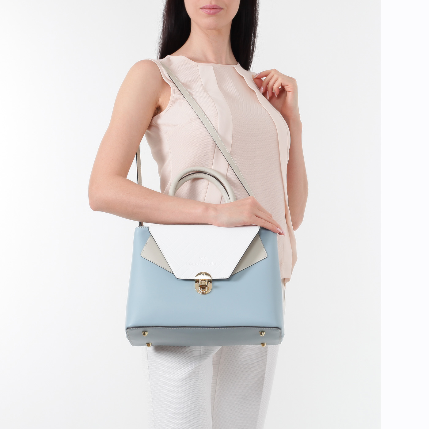 Сумка из кожи Sara Burglar Pamela Dama