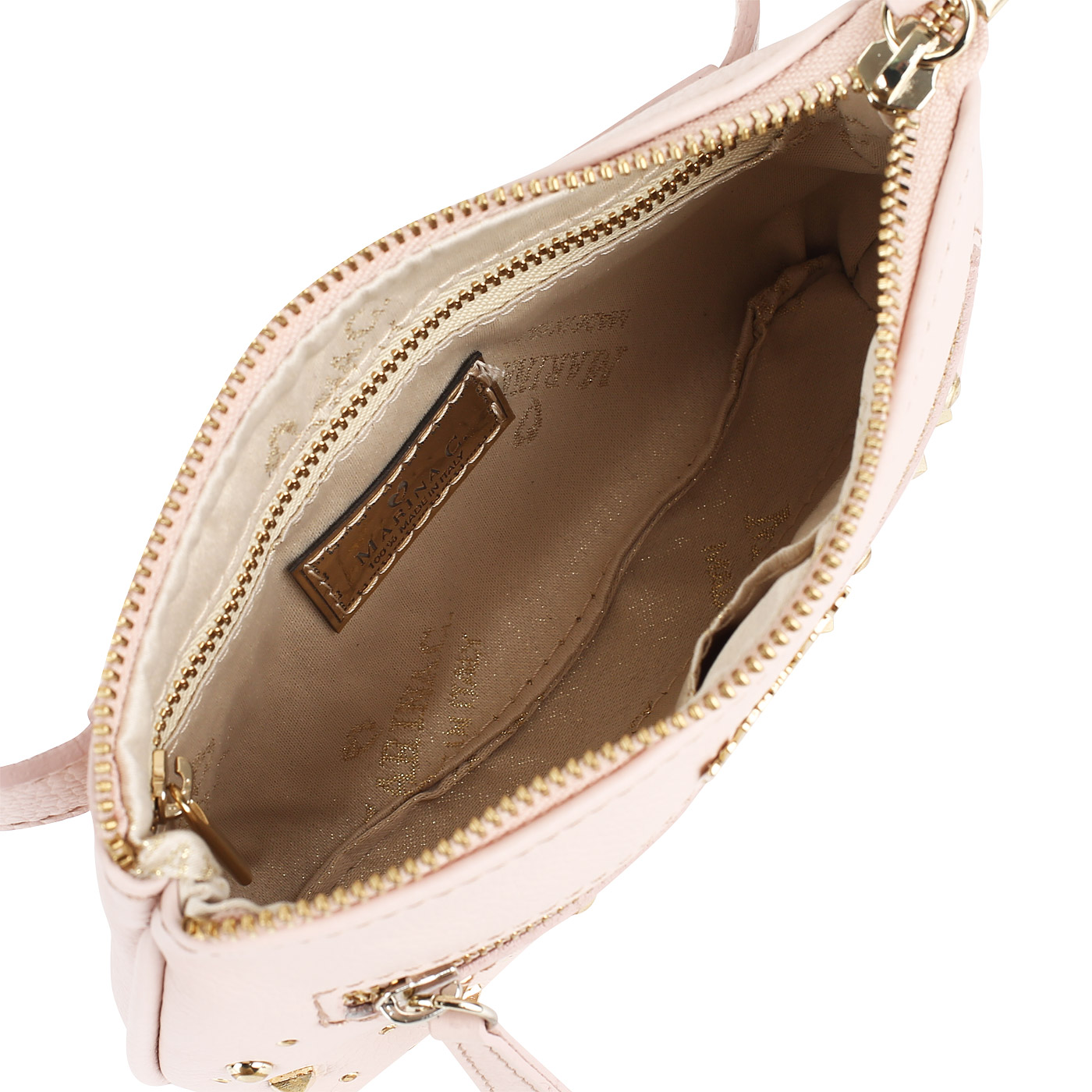 Розовая поясная сумочка Marina Creazioni 
